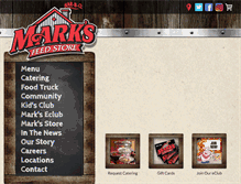 Tablet Screenshot of marksfeedstore.com